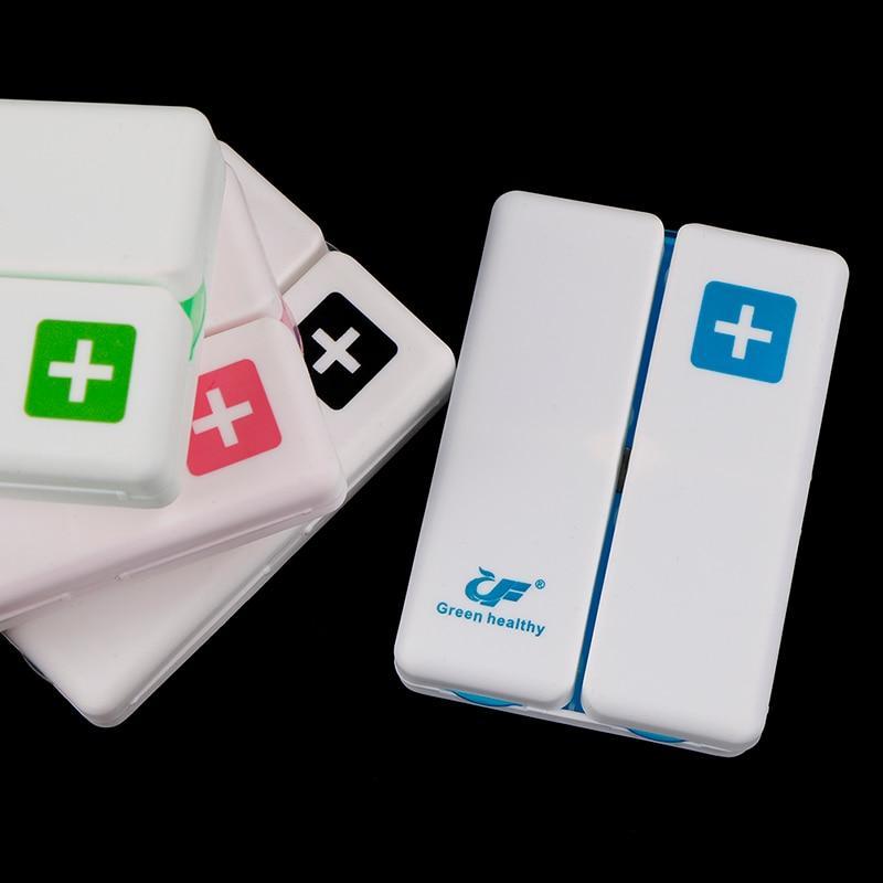Portable Supplements Box With Magnetic Snap Closure