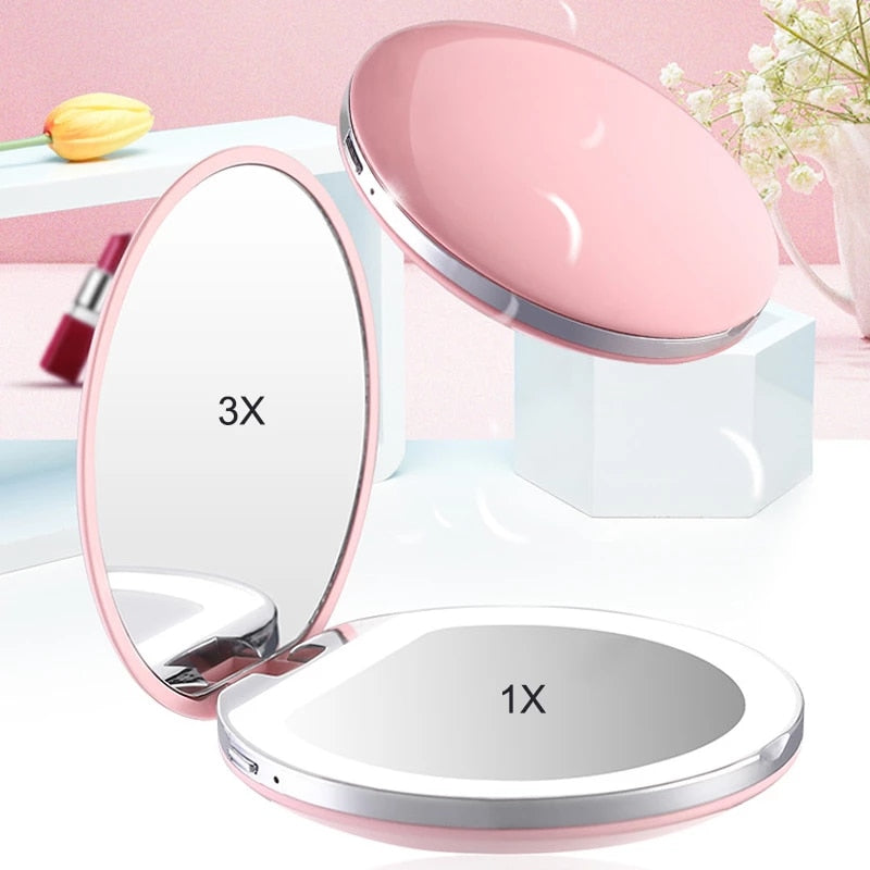 Light Up Compact Mirror