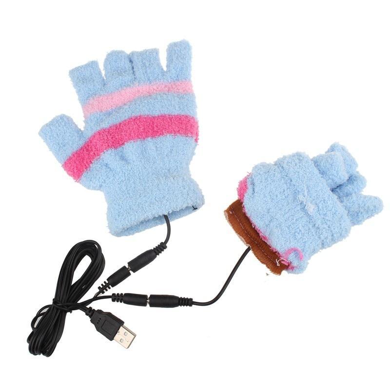 USB Heating Winter Hand Warm Gloves