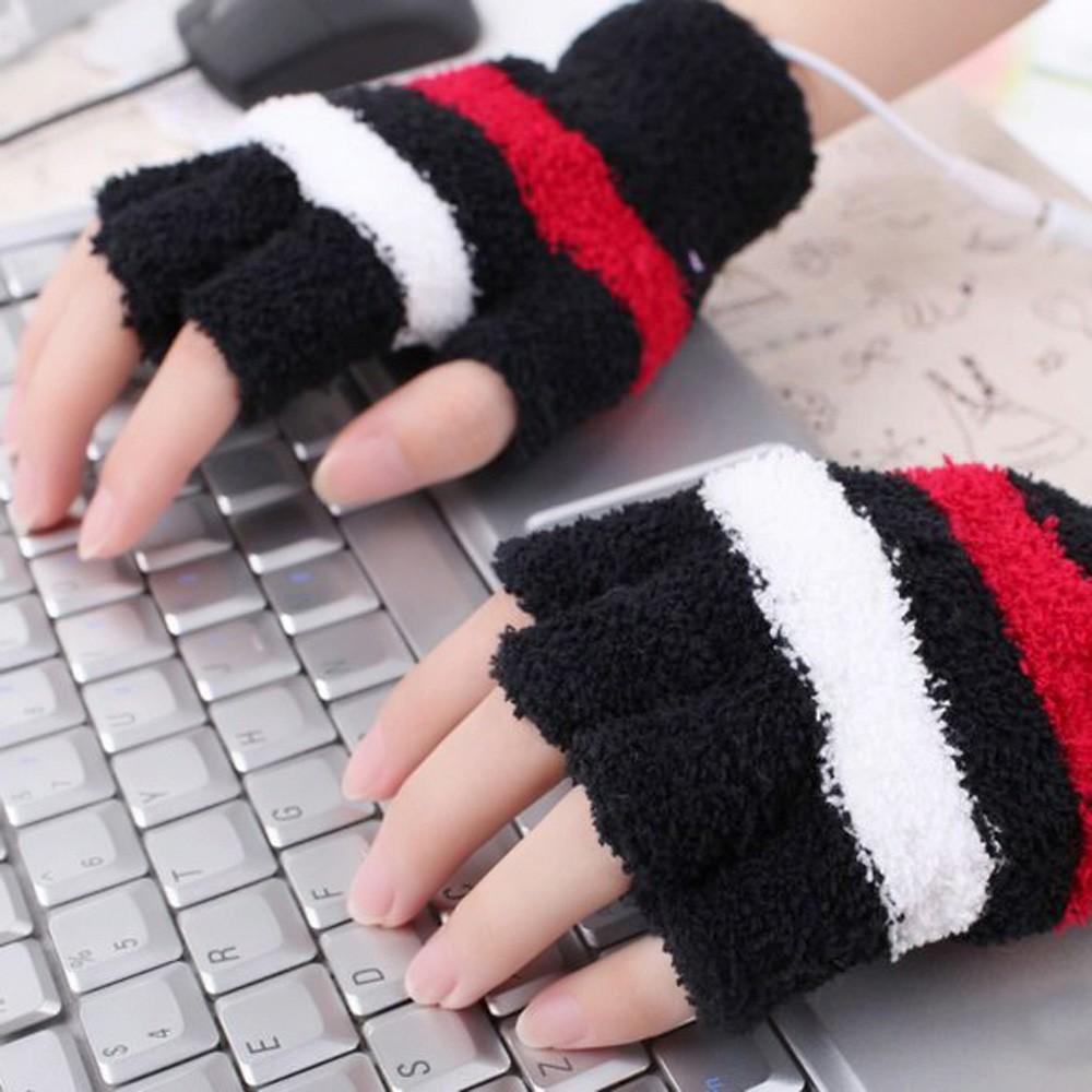USB Heating Winter Hand Warm Gloves