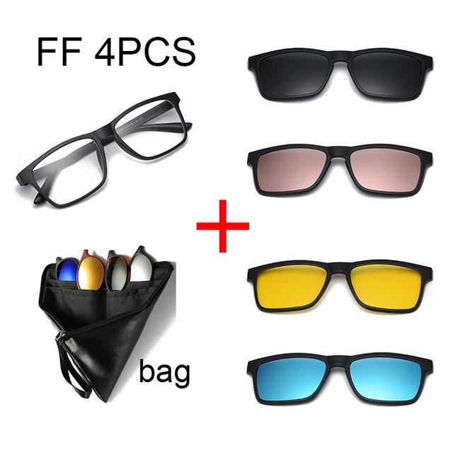 Snap On Magnetic Sunglasses