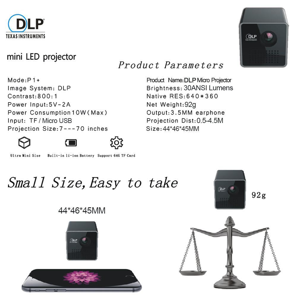 Mini Projector 1080P HD