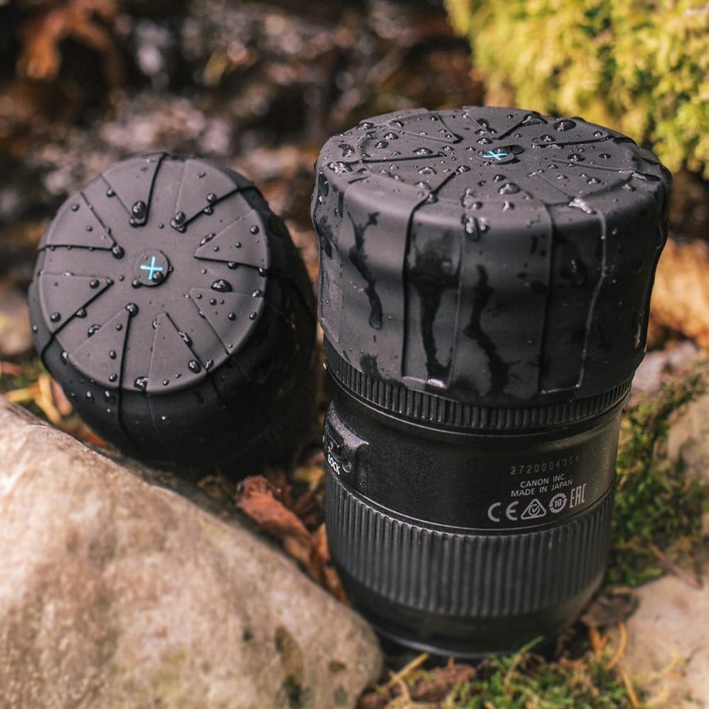 Silicone Universal Lens Cap for DSLR Camera Lenses