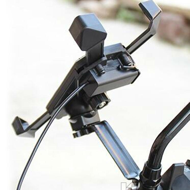 Motorcycle Phone Holder Charger