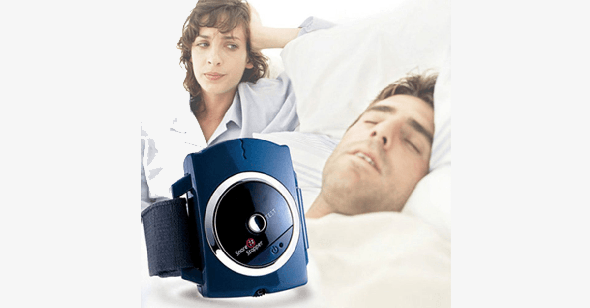 Everyday Use Micro Pulse Wristband to Reduce Snoring