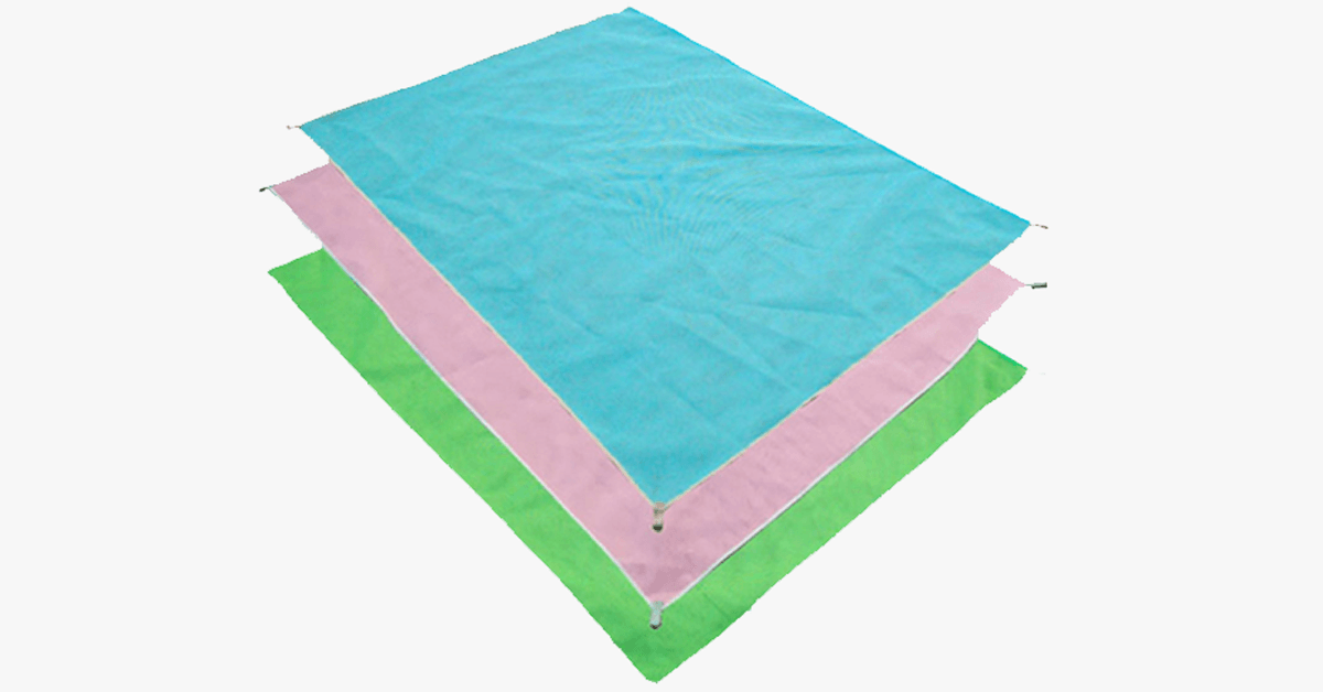 Magic Sand-Free Mat - Multipurpose Mat - Durable & Compact - Perfect companion for Beach, Travel, Hiking, Camping