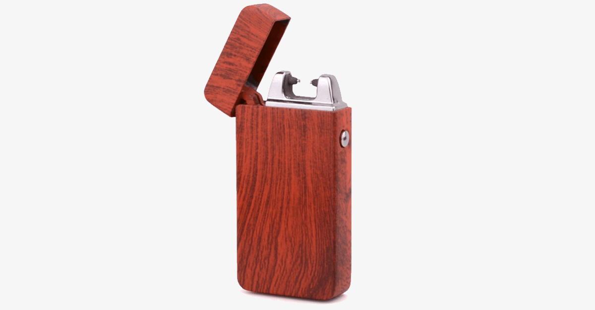Mahogany Rechargeable Windproof Lighter