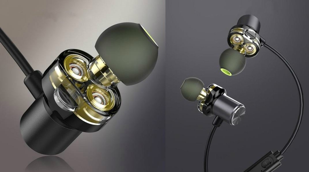 Feather Weight Magnetic Wireless Bluetooth Dual-driver Earphones - Seamless Sound without Compromises