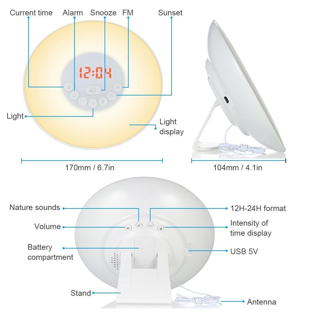 Ambient Sunrise Alarm Clock