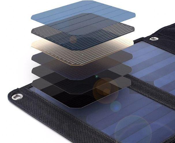 14W Output Devices Portable Solar Panels for Smartphones, Laptop, Cells Charger