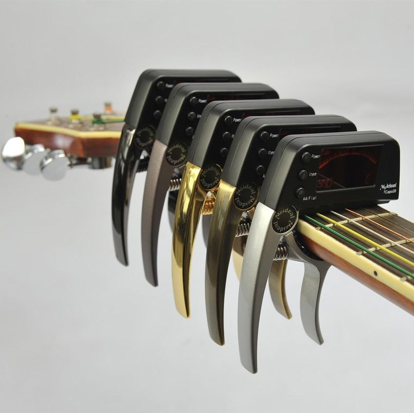 Guitar Capo With Built-In Tuner