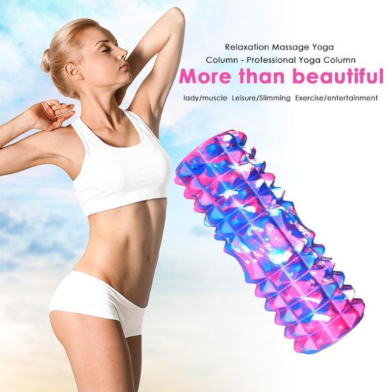 Yoga Block Fitness Equipment Eva Foam Roller Massage Exercises Sport Tool 