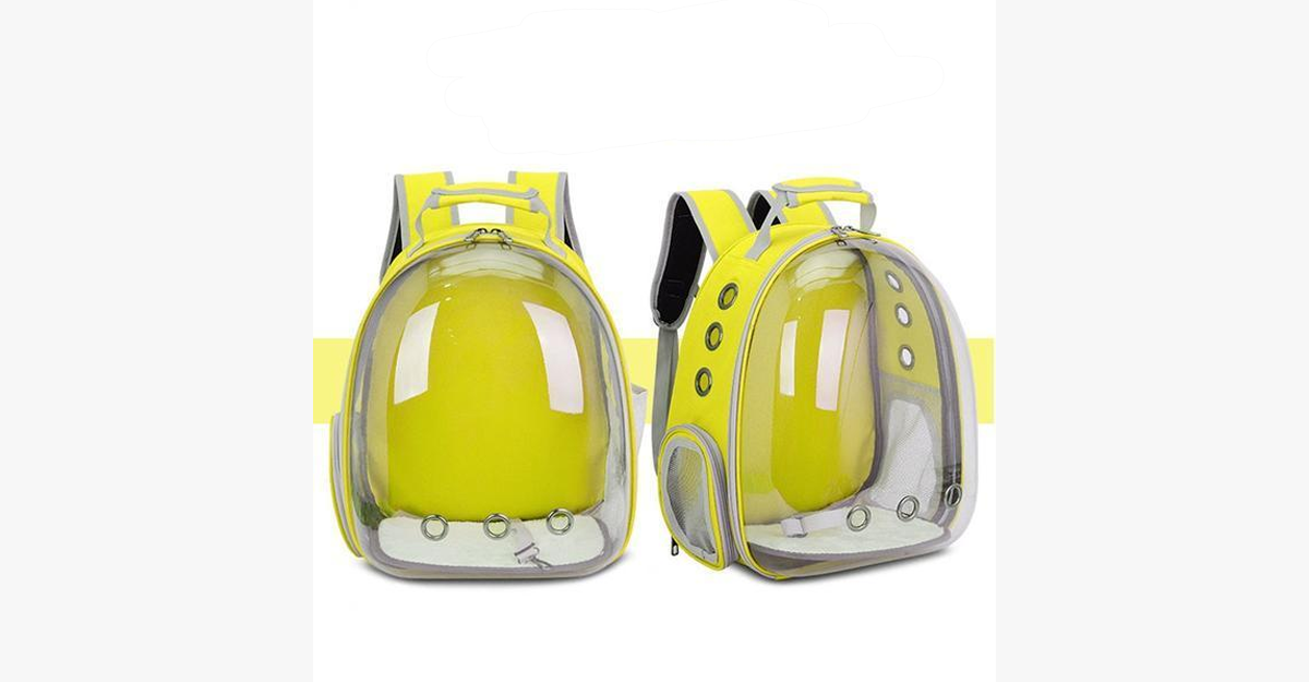 Bubble Pet Carrier Travel Backpack