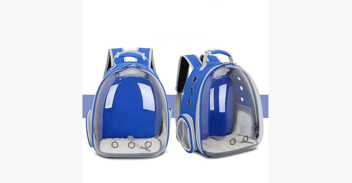 Bubble Pet Carrier Travel Backpack