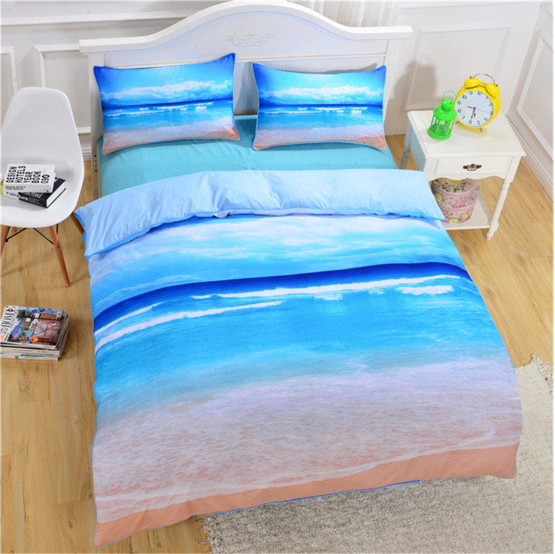 Bedding With Duvet Cover Sheet and Pillow Case Cover