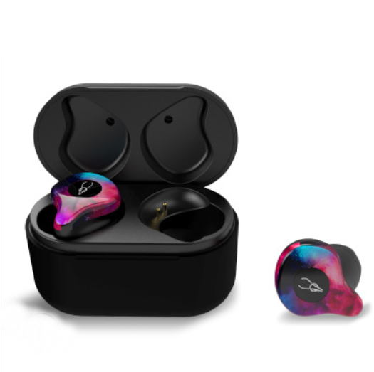 Bluetooth 5.0 TWS Earbuds With Charging Case, Stereo HiFi Sound & HD Mic, for Running, Driving & Gym
