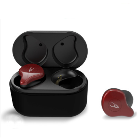 Bluetooth 5.0 TWS Earbuds With Charging Case, Stereo HiFi Sound & HD Mic, for Running, Driving & Gym