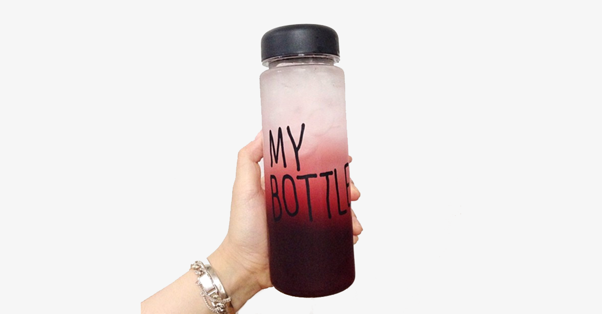 'My Bottle' Transparent Water Bottle