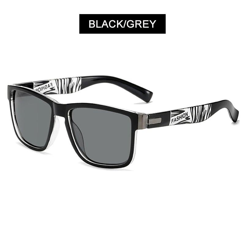 Square Frame Retro Sunglasses Unisex Polarized Sunglasses