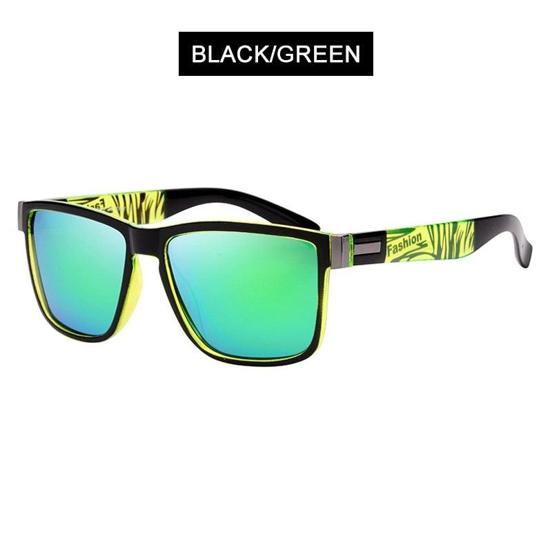 Square Frame Retro Sunglasses Unisex Polarized Sunglasses