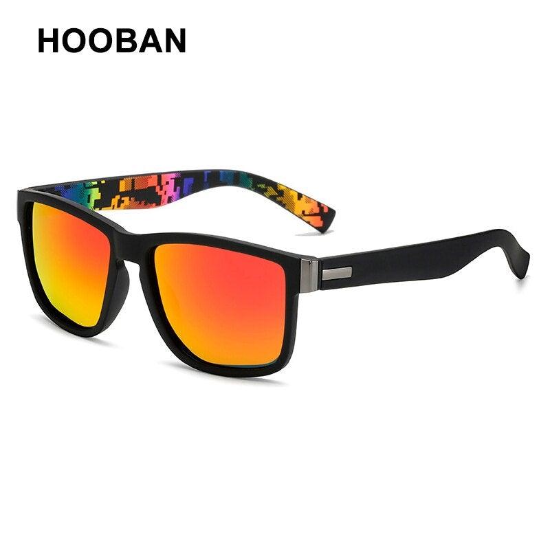 Square Frame Retro Sunglasses Unisex Polarized Sunglasses
