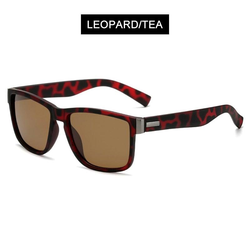 Square Frame Retro Sunglasses Unisex Polarized Sunglasses