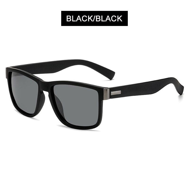 Square Frame Retro Sunglasses Unisex Polarized Sunglasses
