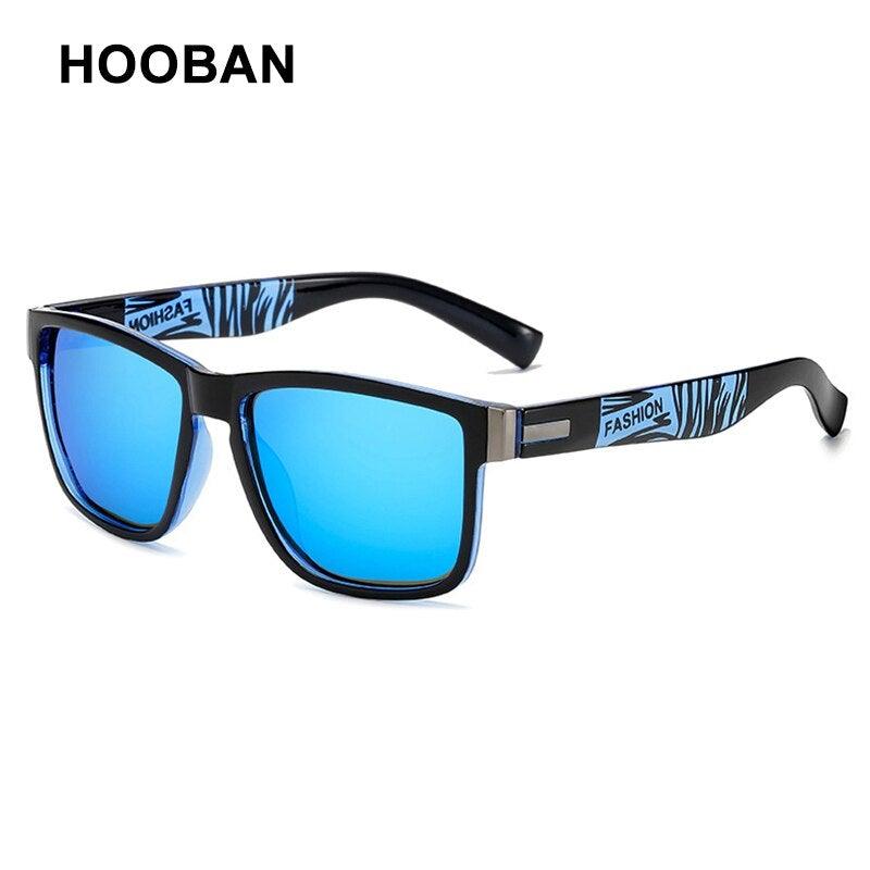 Square Frame Retro Sunglasses Unisex Polarized Sunglasses