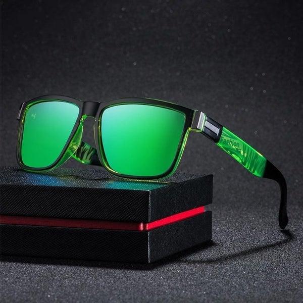 Square Frame Retro Sunglasses Unisex Polarized Sunglasses