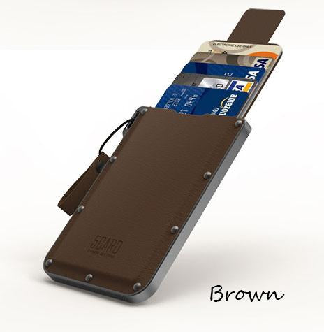 Access All the Essentials with Cascading Pull Tab Leather Wallet & Case
