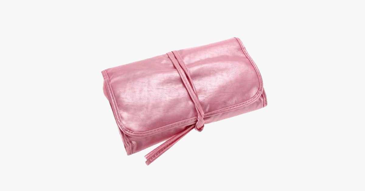 32 Piece Professional Pink Makeup Brush Set