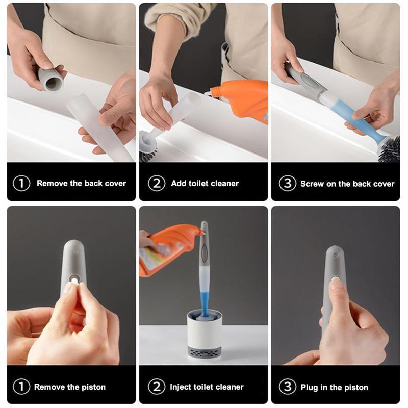 Refillable Toilet Brush