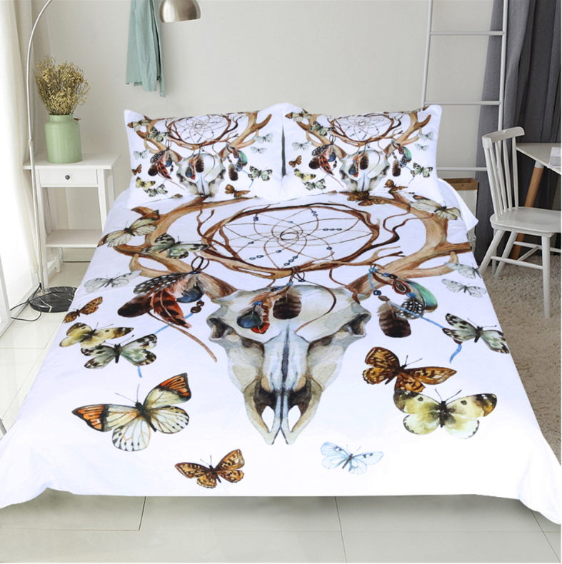 Bedding With Duvet Cover Sheet and Pillow Case Cover