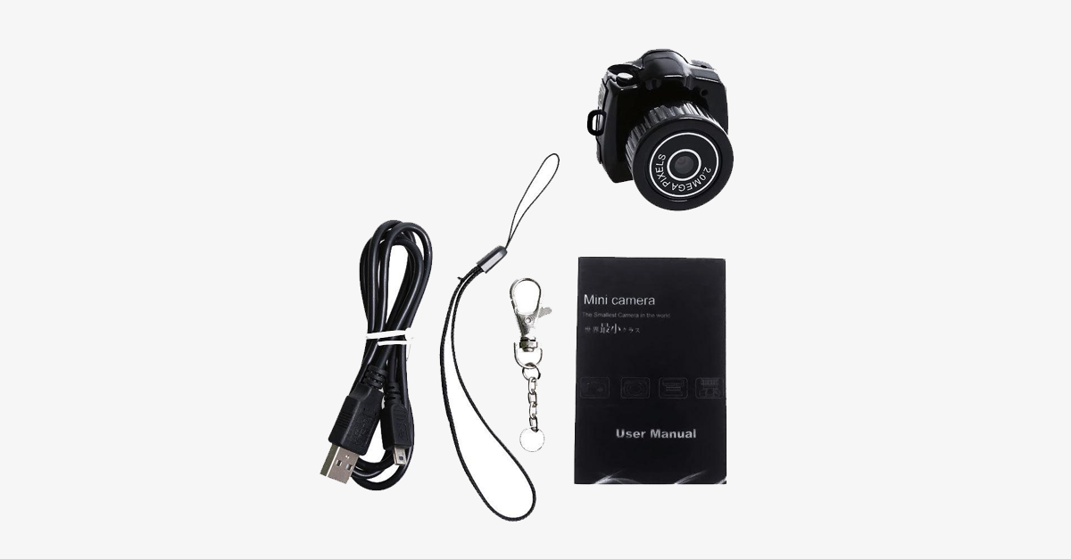 Mini Camera & Camcorder – Record To Keep Memories Of Moments That Matter!