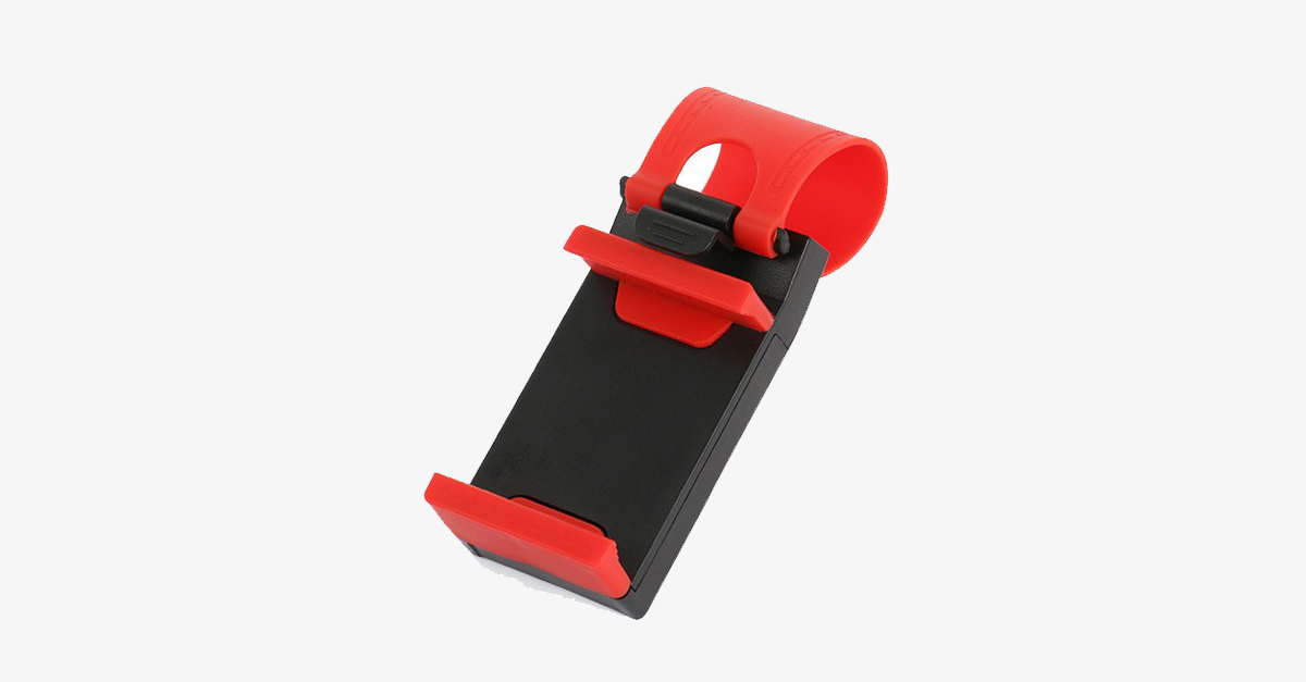 Car Steering Wheel Phone Socket Holder – Keeps Your Phone In Place!