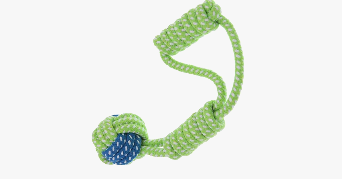 Interactive Pet Chewing Rope Ball