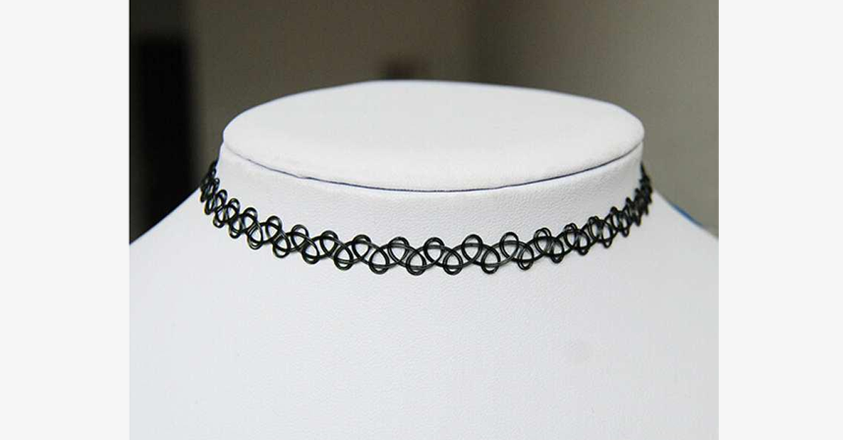 Vintage Stretch Choker Necklace