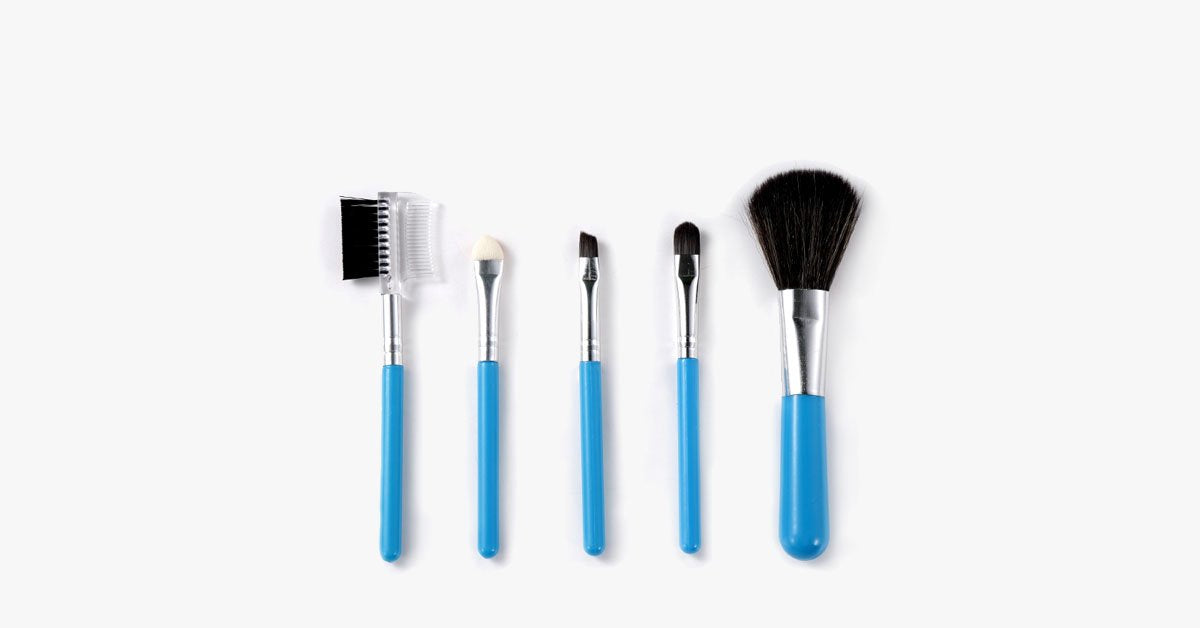 5 Piece MakeUp Travel Set