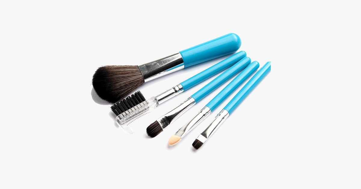 5 Piece MakeUp Travel Set