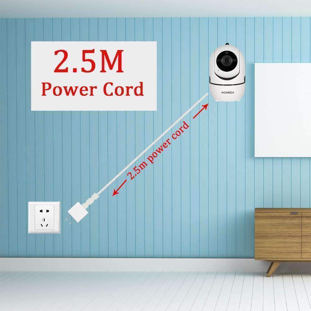 2.5M Power Cord  For Mega Cloud Cameras