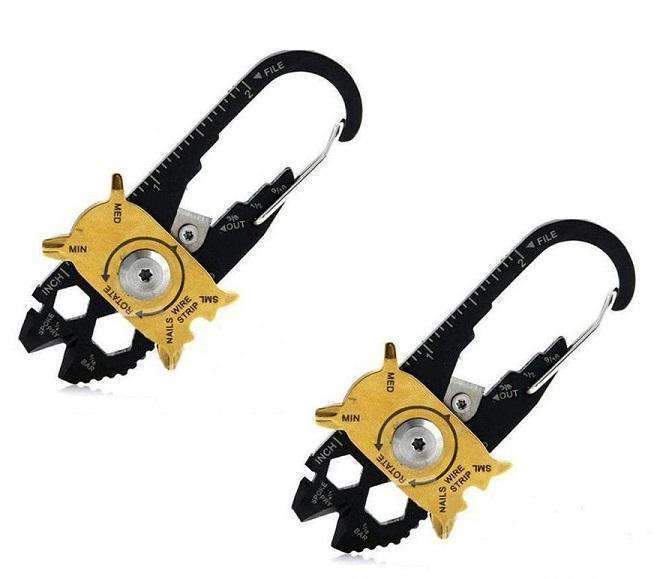 20 in 1 Stainless Steel Keychain Multi-Tool
