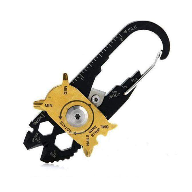 20 in 1 Stainless Steel Keychain Multi-Tool