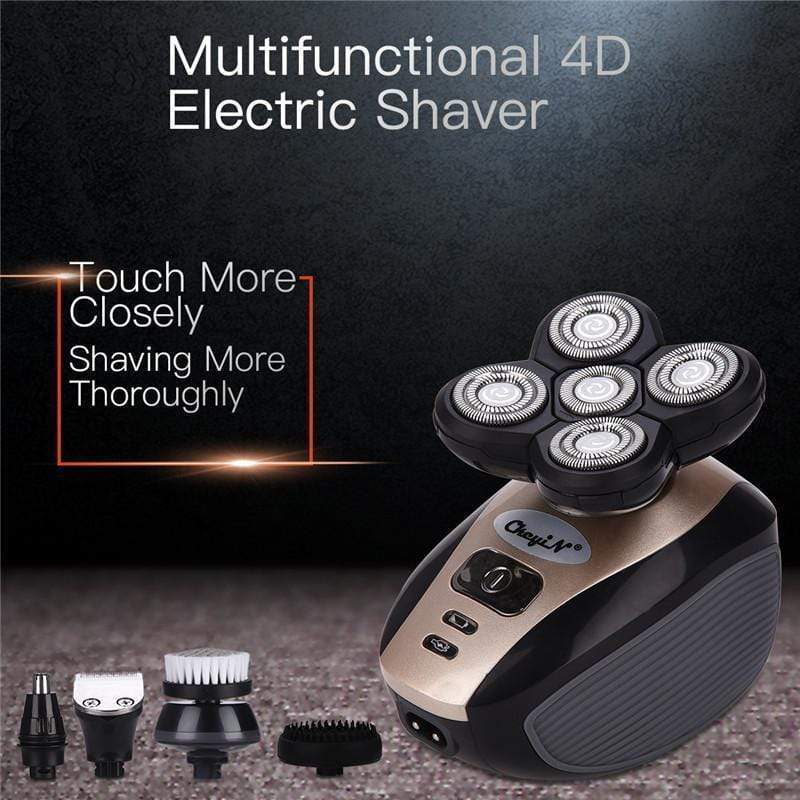 4D  Electric Head Shaver