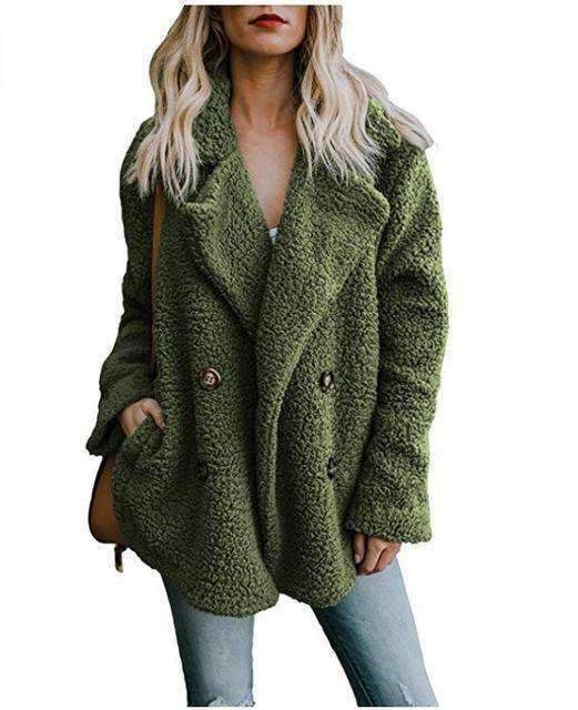 Cozy  Fuzzy Fleece Cardigan Coat