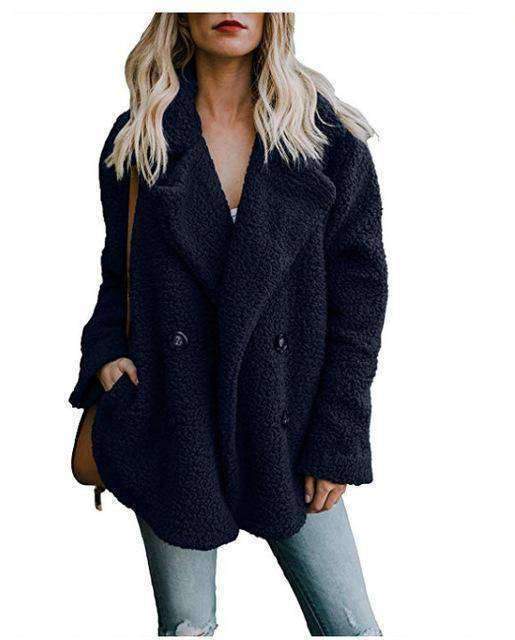 Cozy  Fuzzy Fleece Cardigan Coat
