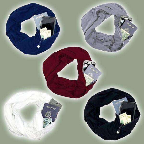 Infinity Travel Pocket Scarf