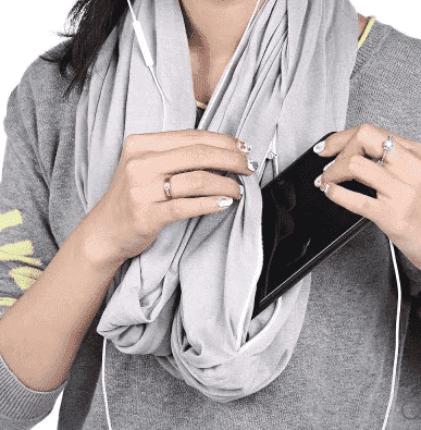Infinity Travel Pocket Scarf