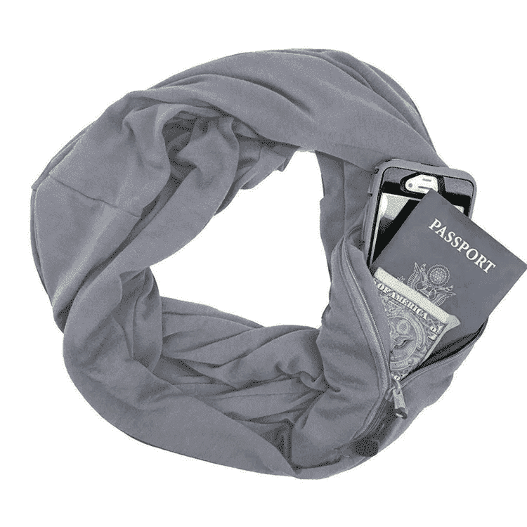 Infinity Travel Pocket Scarf