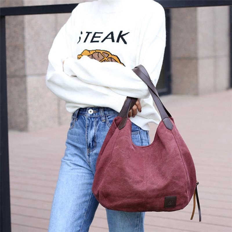 La Lurna™ Womens Crossbody Canvas Handbag