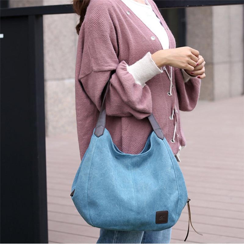 La Lurna™ Womens Crossbody Canvas Handbag